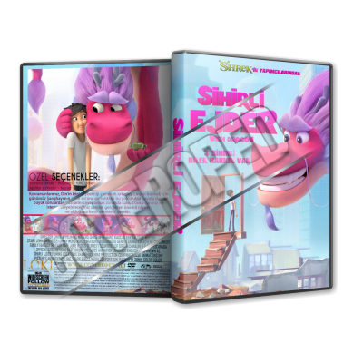 Sihirli Ejder - Wish Dragon - 2021 Türkçe Dvd Cover Tasarımı